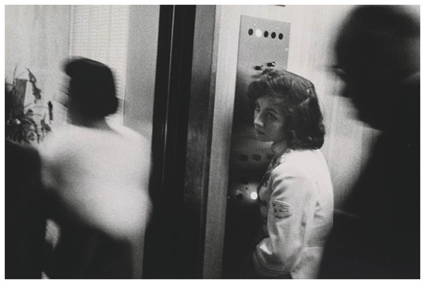Robert Frank, Elevator: Miami-Beach, 1955