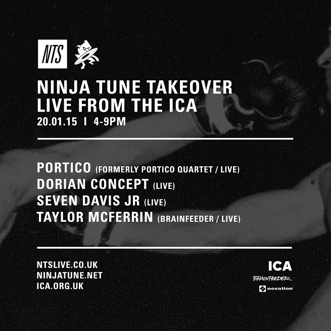 Ninja Tune Takeover NTS Radio at the ICA 