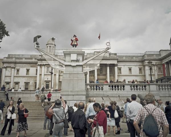 Antony Gormley, One & Other, 2009, Commissioned for the Mayor of London’s Fourth Plinth Programme. Photo: Clare Richardson